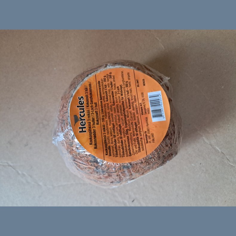 Hele kokosn�dder med fedt