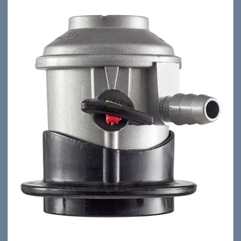 Gasregulator med sp�ndeb�nd