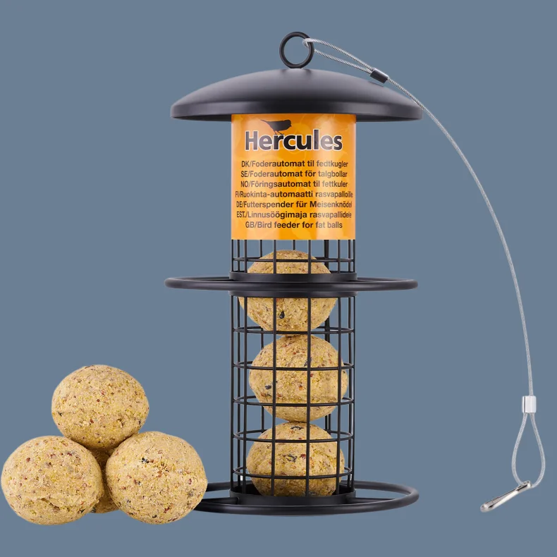 Herkules foderautomat til mmejseboldere  kraftig  lille